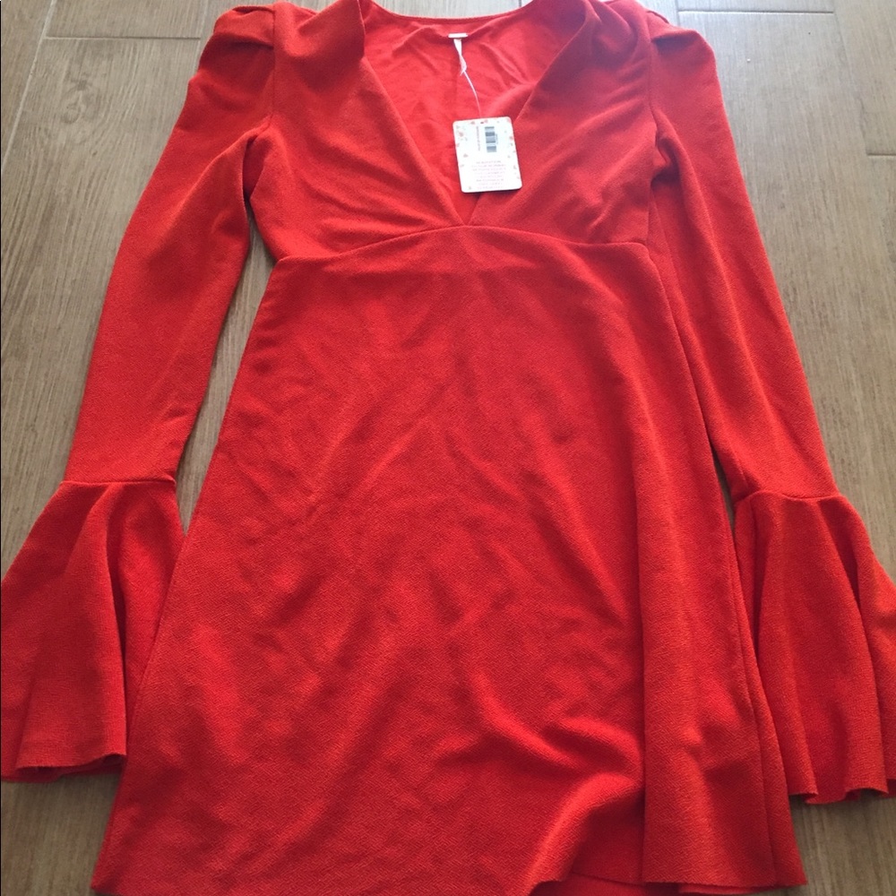 NEW NWT Free People Talk About It Dress - Picture 3 of 6